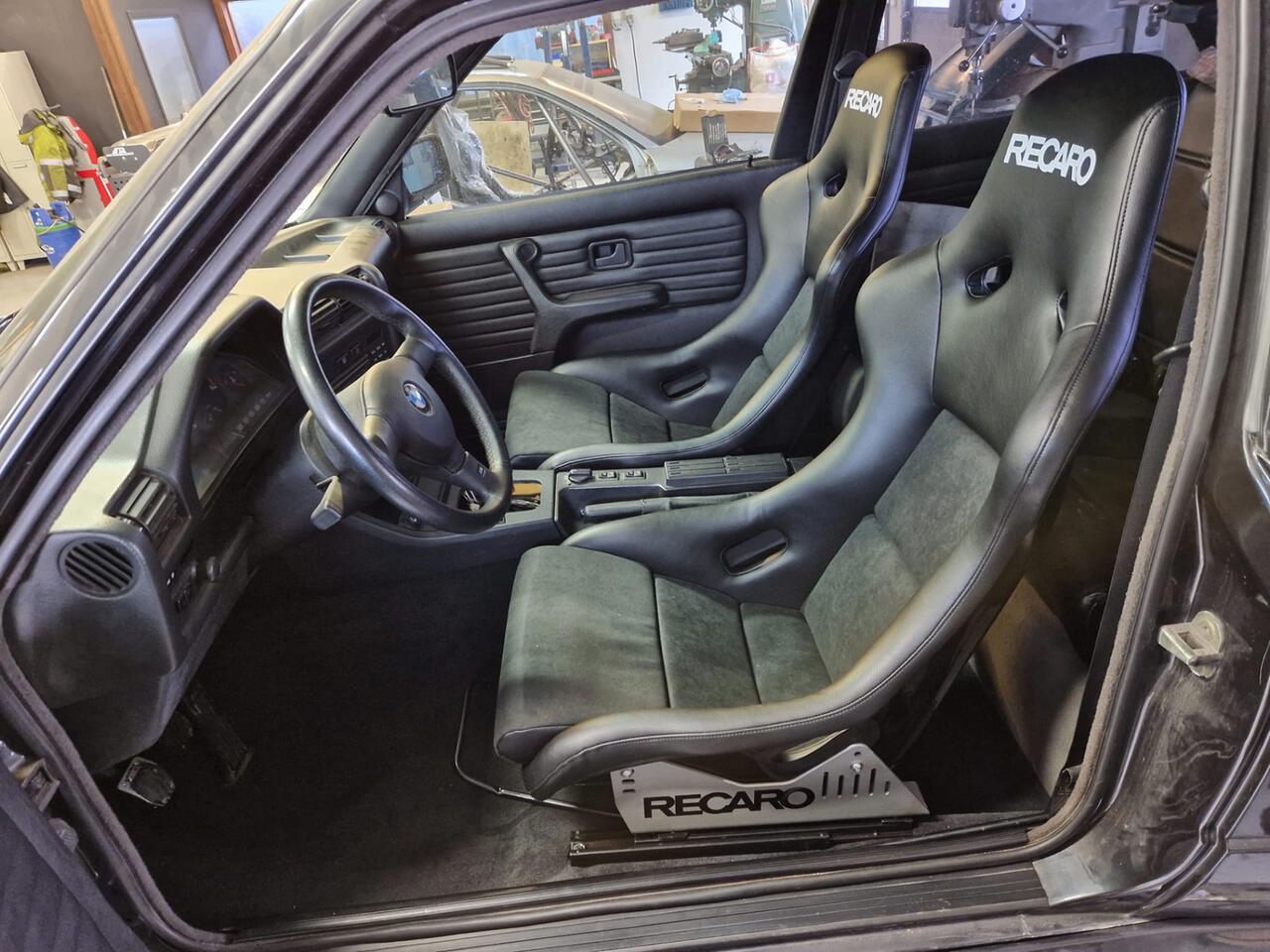 BMW interiør med Recaro