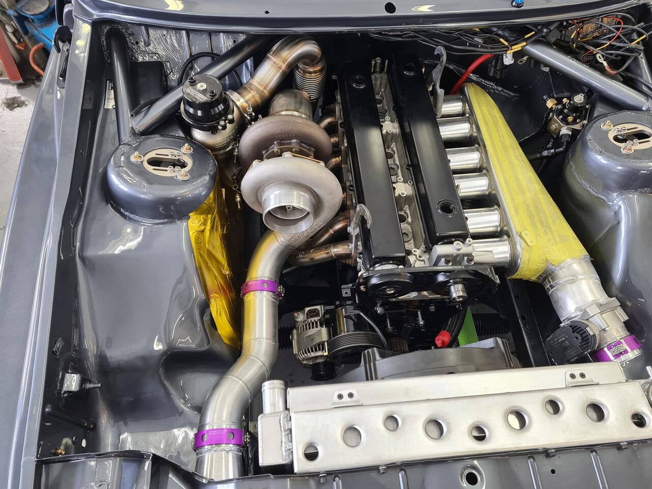 Precision turbo top-mount