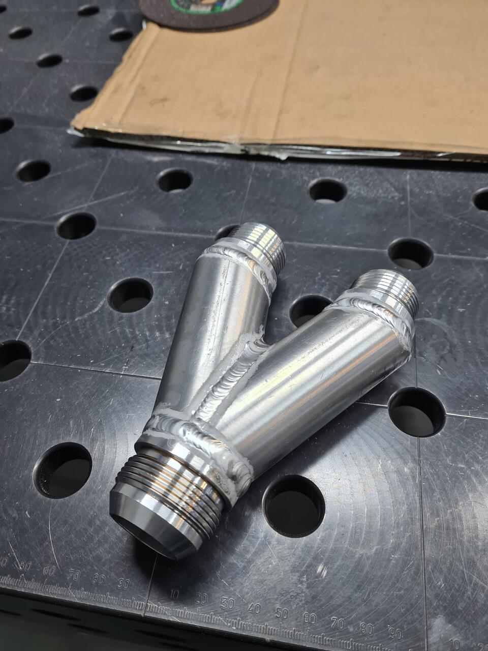 Y-rør i aluminium